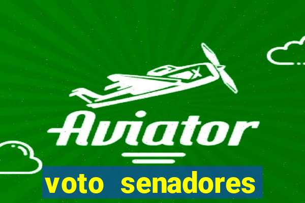 voto senadores impeachment alexandre de moraes